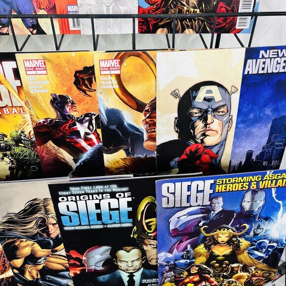 Siege 1-4, Dark Avengers 13 14, New Av 61 63, Av Initiative 32 33 35, Thor 610 - Picture 5 of 8